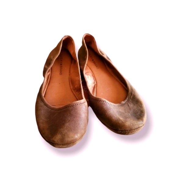 Lucky Brand leather flats. - Picture 1 of 3